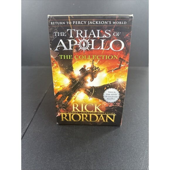 Trials Of Apollo Series Collection 5 Books Set Paperback Book - Picture 2 of 6